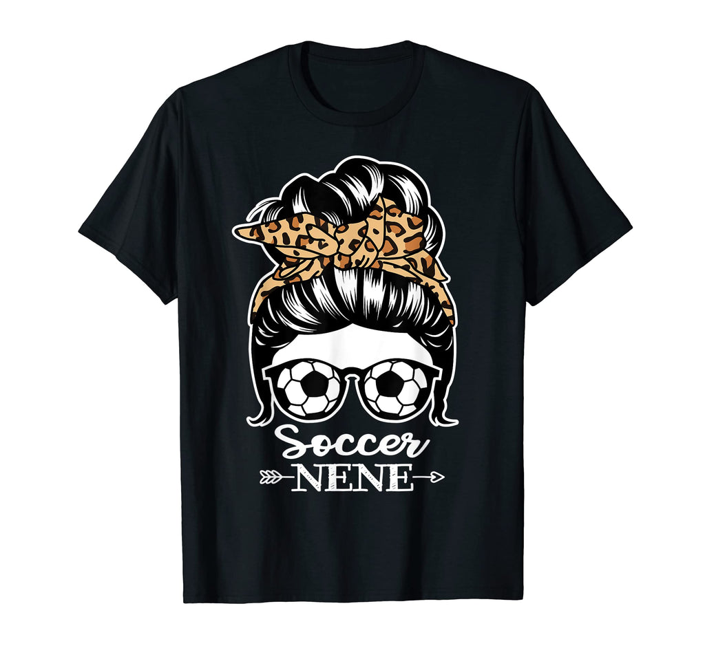 Soccer Nene Messy Bun Hair Funny T-Shirt - Aesthetic Graphic for Adults - T-Shirt, Sweatshirt, Hoodie
