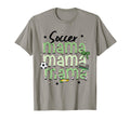 Soccer Mama Bow Checkered Soccer Lovers T-Shirt - Graphic Print Men Women - T-Shirt, Sweatshirt, Hoodie