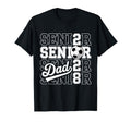 Proud Dad 2028 Senior Graduate Soccer T-Shirt - Trendy Graphic Unisex - T-Shirt, Sweatshirt, Hoodie