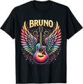 Retro Bruno Personalized Name I Love 70's 80's - Adult & Kids T-Shirts, Sweatshirts & Hoodies apparel design preview 1