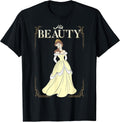 Beauty and The Beast Belle His Vintage Frame - Adult & Kids T-Shirts, Sweatshirts & Hoodies apparel design preview 1