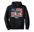 Siberian Husky Dog Dad Hoodie - Custom Art Print Unisex - T-Shirt, Sweatshirt, Hoodie