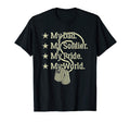 My Dad Is My Soldier Hero Proud T-Shirt - Aesthetic Graphic for Adults - T-Shirt, Sweatshirt, Hoodie