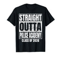 Straight Outta Police Academy Class 2026 T-Shirt - Graphic Print Men Women - T-Shirt, Sweatshirt, Hoodie