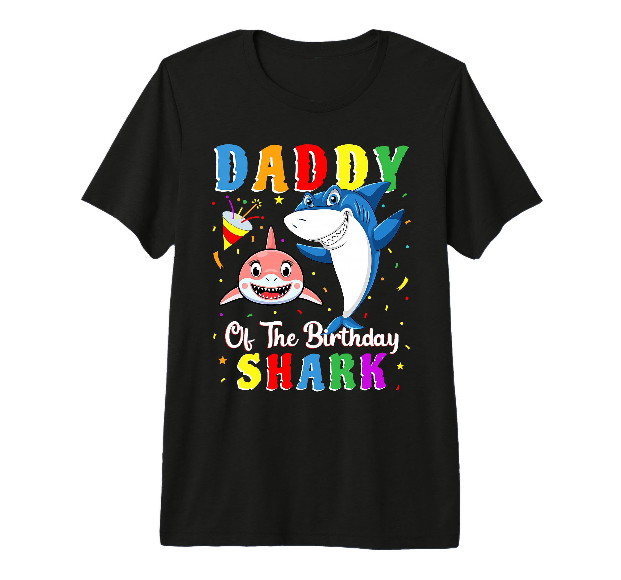 Dad Shark Birthday Family Matching T-Shirt - Trendy Graphic Men Women - T-Shirt, Sweatshirt, Hoodie