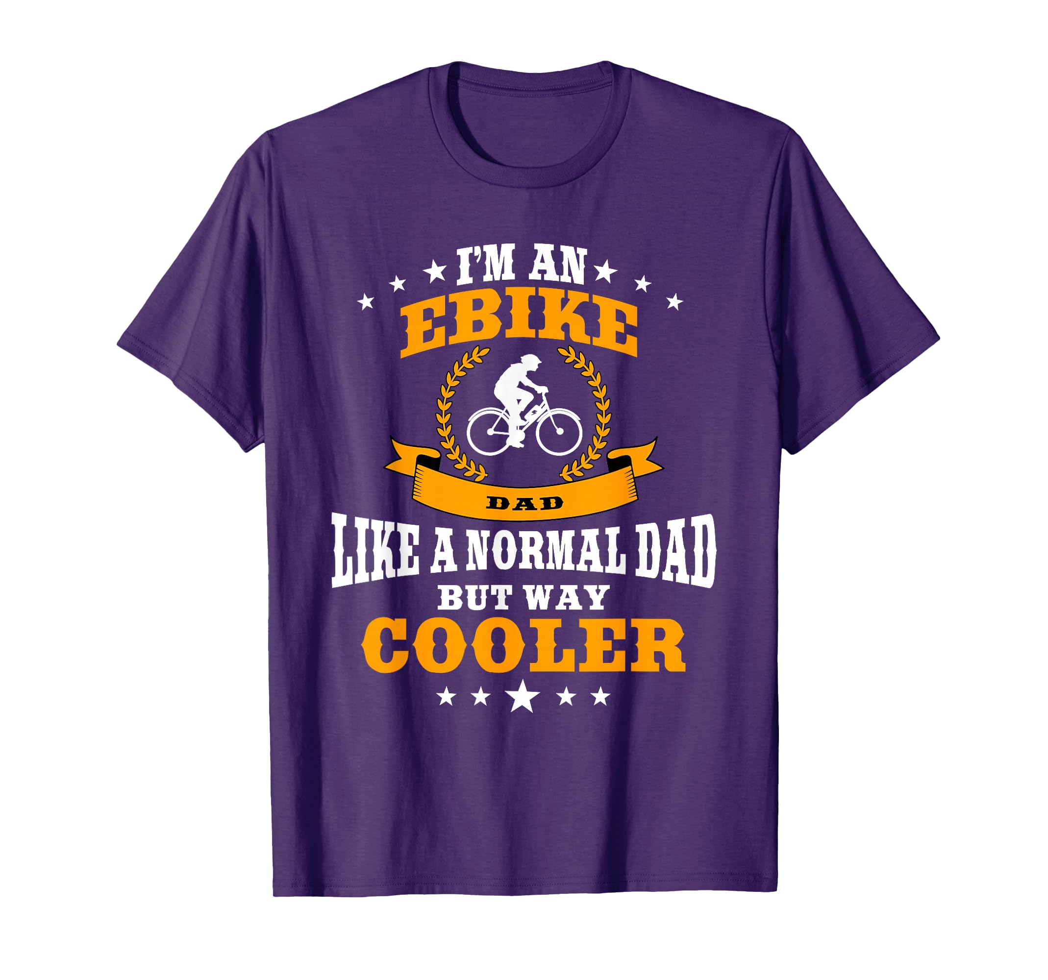 Mens Funny E Bike Dad Electric Bike T-Shirt - Graphic Print Men Women - T-Shirt, Sweatshirt, Hoodie