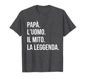 Italian Gifts Dad Dad Myth Legend T-Shirt - Fun Novelty Design Men Women - T-Shirt, Sweatshirt, Hoodie