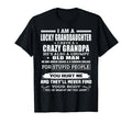 Im Lucky Granddaughter I Have T-Shirt - Casual Everyday Wear for Adults - T-Shirt, Sweatshirt, Hoodie