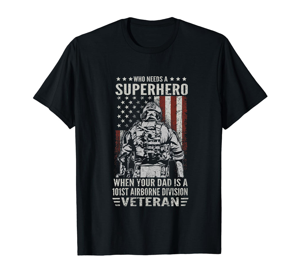 Proud 101St Airborne Division Dad T-Shirt - Graphic Print for Adults - T-Shirt, Sweatshirt, Hoodie