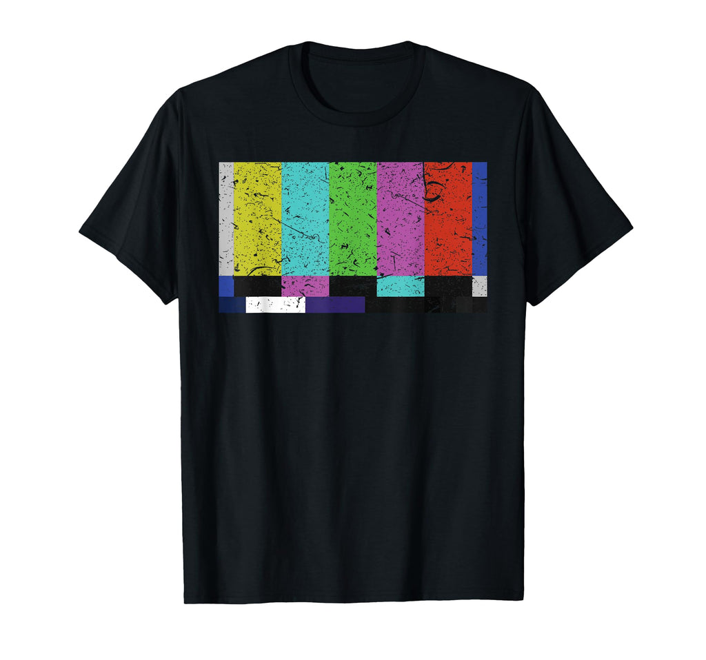 Tv Test Pattern Colour Bars Presents T-Shirt - Minimalist Print Men Women - T-Shirt, Sweatshirt, Hoodie