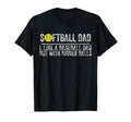 Softball Like Baseball But Bigger T-Shirt - Custom Art Print Men Women - T-Shirt, Sweatshirt, Hoodie