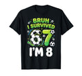 8 Year Old Birthday Funny 6 7 Meme T-Shirt - Custom Art Print Men Women - T-Shirt, Sweatshirt, Hoodie