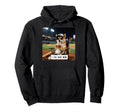 Funny Shiba Inu Baseball Lovers Hoodie - Custom Art Print for Adults - T-Shirt, Sweatshirt, Hoodie