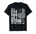 Patriotic Dad Im Dad Papa And Veteran T-Shirt - Trendy Graphic Unisex - T-Shirt, Sweatshirt, Hoodie