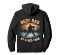 Funny Best Dad Hockey Love Hoodie - Fun Novelty Design Men Women - T-Shirt, Sweatshirt, Hoodie