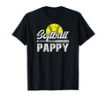 Softball Pappy Grandpa Pappy Softball T-Shirt - Graphic Print Unisex - T-Shirt, Sweatshirt, Hoodie