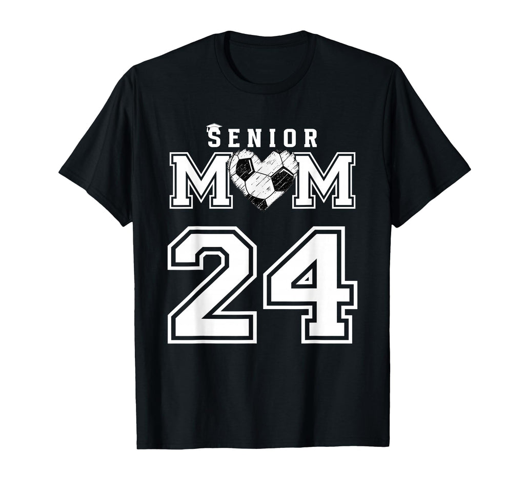 Proud Senior Soccer Mom Custom Jersey T-Shirt - Novelty Apparel for Adults - T-Shirt, Sweatshirt, Hoodie
