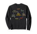 Fisherman Cast Wait Reel Repeat Sweatshirt - Minimalist Print Men Women - T-Shirt, Sweatshirt, Hoodie