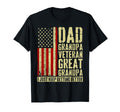 Dad Grandpa Veteran Great Grandpa T-Shirt - Streetwear Style Men Women - T-Shirt, Sweatshirt, Hoodie