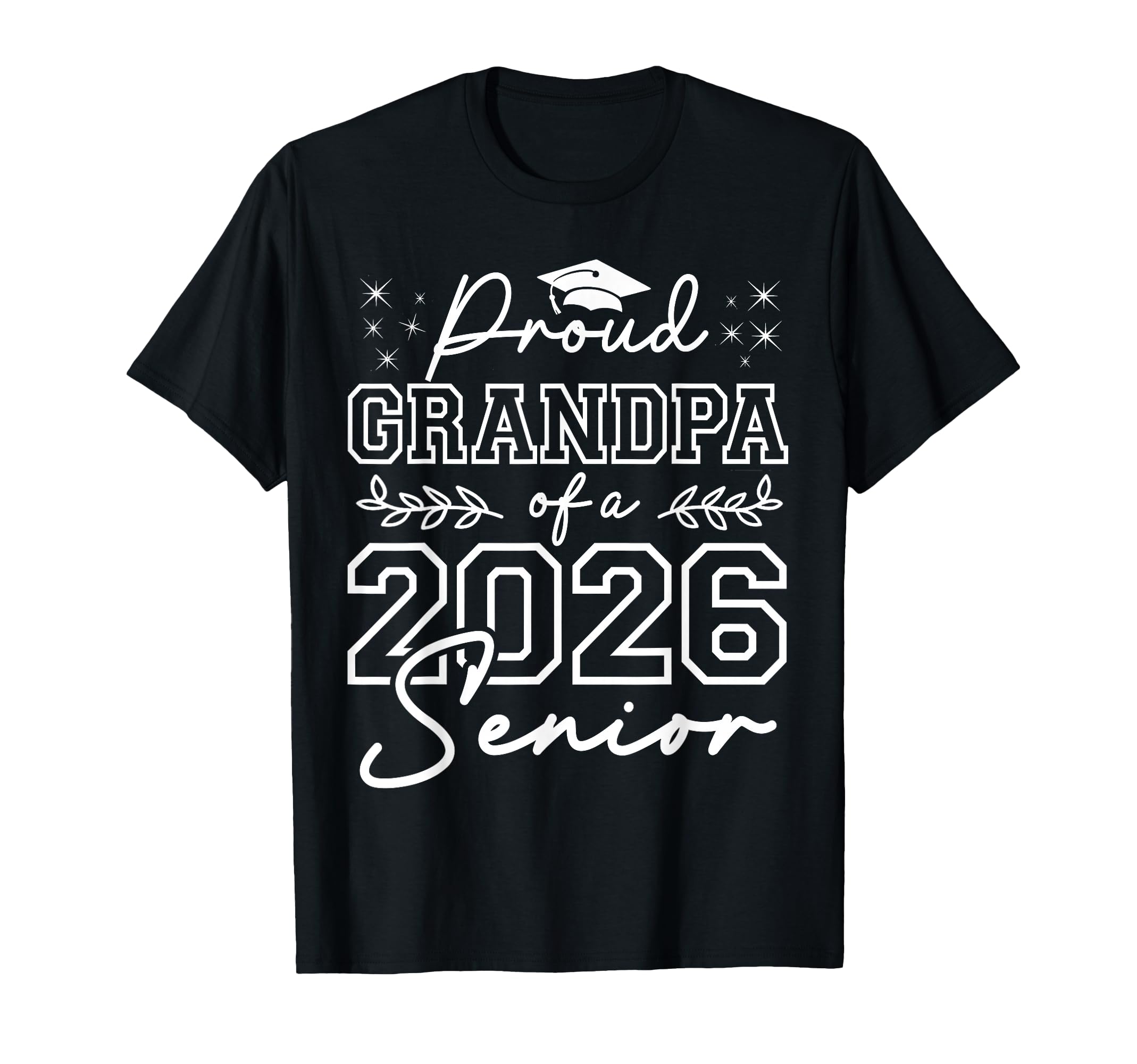Funny Senior Grandpa Class 2026 T-Shirt - Casual Everyday Wear for Adults - T-Shirt, Sweatshirt, Hoodie