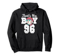 Thats My Baseball 96 Number Mom Dad 96 Hoodie - Minimalist Print Unisex - T-Shirt, Sweatshirt, Hoodie
