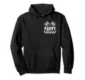 Racing Birthday Party Car Pit Crew Poppy Hoodie - Minimalist Print Unisex - T-Shirt, Sweatshirt, Hoodie