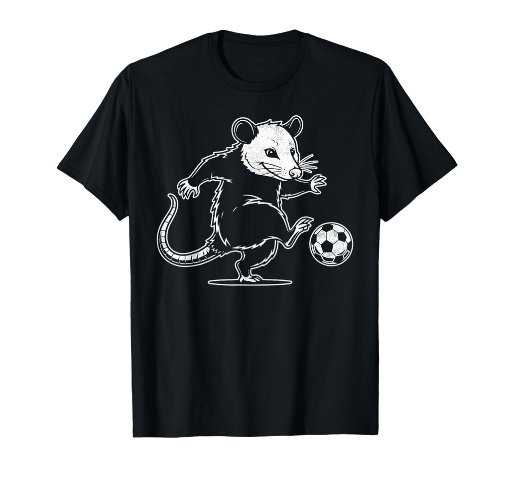 Funny Possum Soccer Ball Soccer Lover T-Shirt - Trendy Graphic Men Women - T-Shirt, Sweatshirt, Hoodie