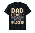 Dad Level Unlocked Gamer Fathers Day T-Shirt - Streetwear Style for Adults - T-Shirt, Sweatshirt, Hoodie