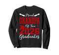 Proud Grandpa Two 2026 Graduates Sweatshirt - Trendy Graphic Unisex - T-Shirt, Sweatshirt, Hoodie