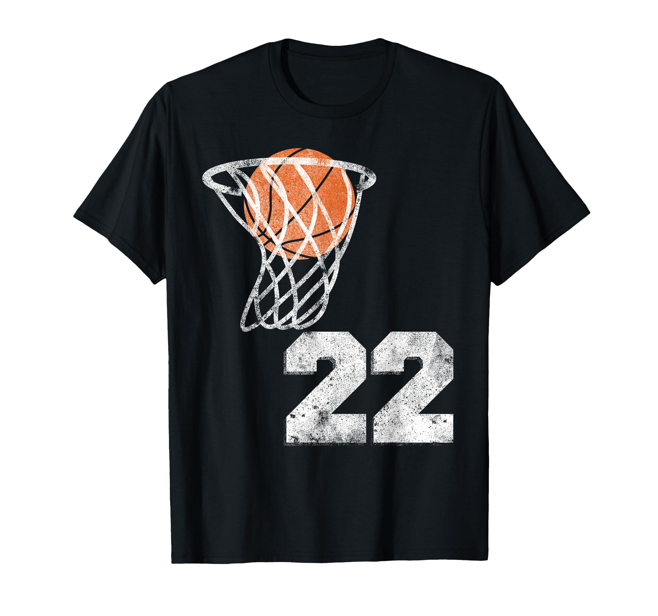 Basketball Jersey Number 22 Player T-Shirt - Fun Novelty Design Unisex - T-Shirt, Sweatshirt, Hoodie