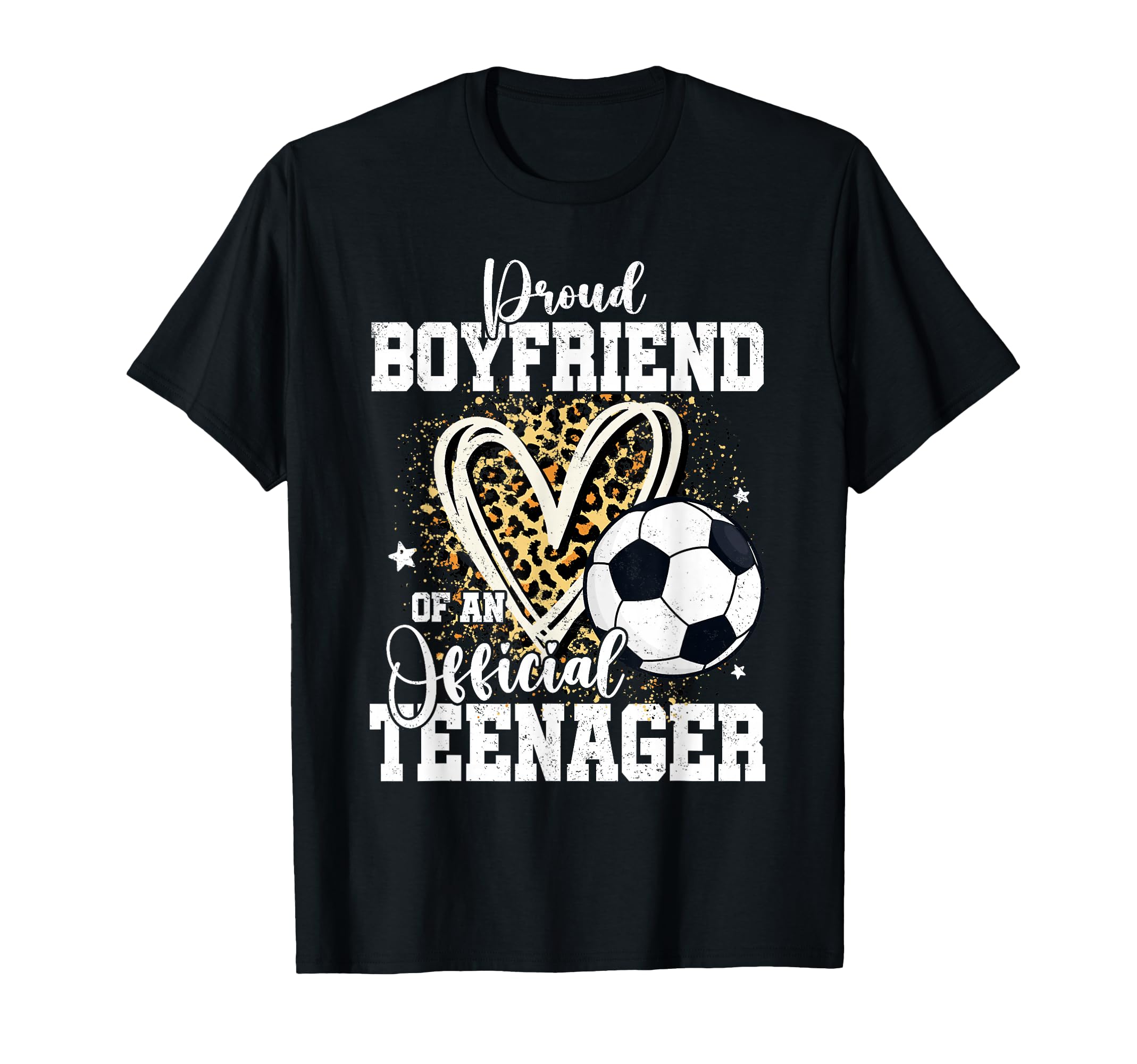 Proud Boyfriend Teenager 13Th T-Shirt - Fun Novelty Design for Adults - T-Shirt, Sweatshirt, Hoodie