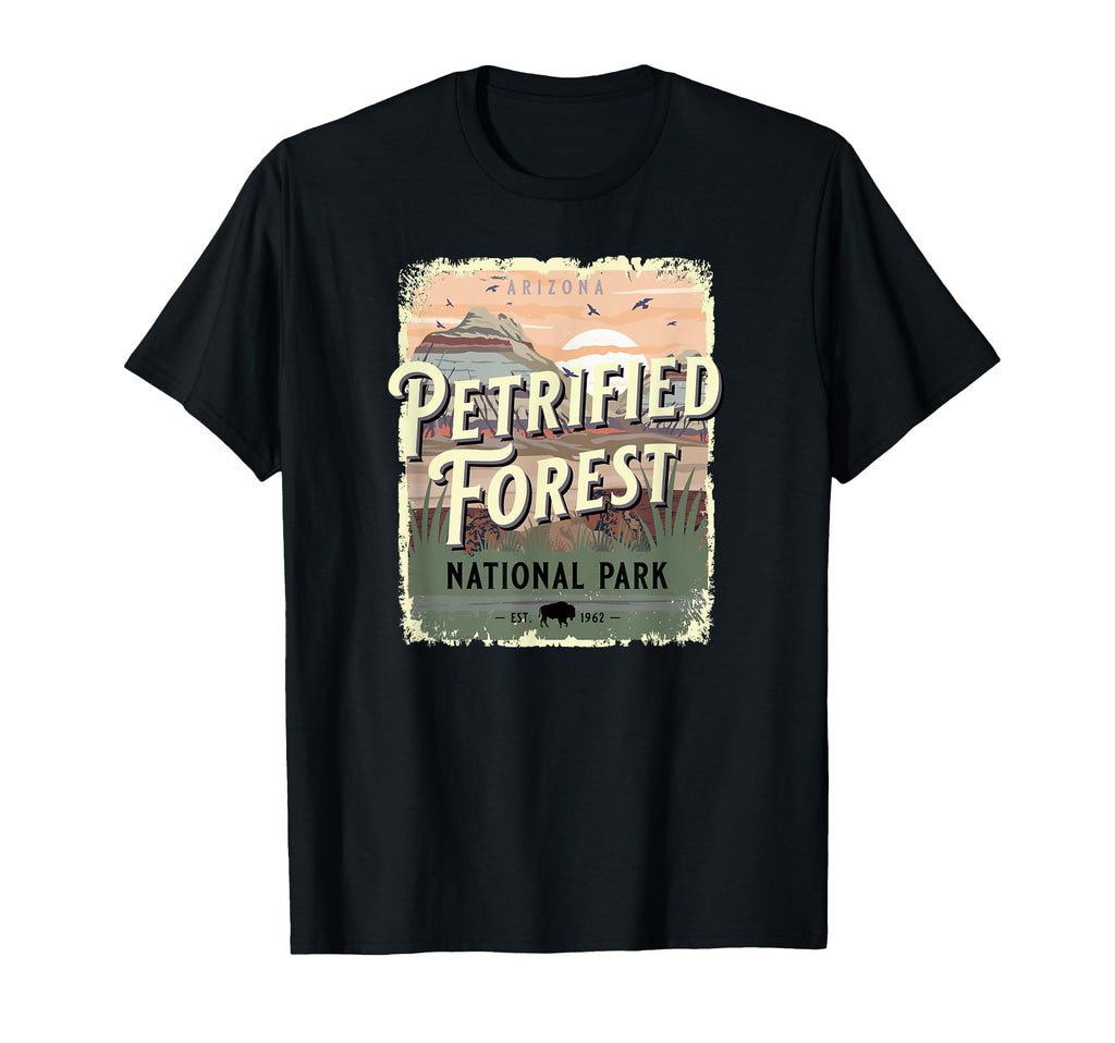 Petrified Forest National Park Arizona Az T-Shirt - Novelty Apparel Unisex - T-Shirt, Sweatshirt, Hoodie