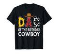 Dad 1St Birthday Cowboy Western Dad T-Shirt - Custom Art Print Unisex - T-Shirt, Sweatshirt, Hoodie
