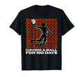 100 Days School Basketball Sport T-Shirt - Minimalist Print Men Women - T-Shirt, Sweatshirt, Hoodie