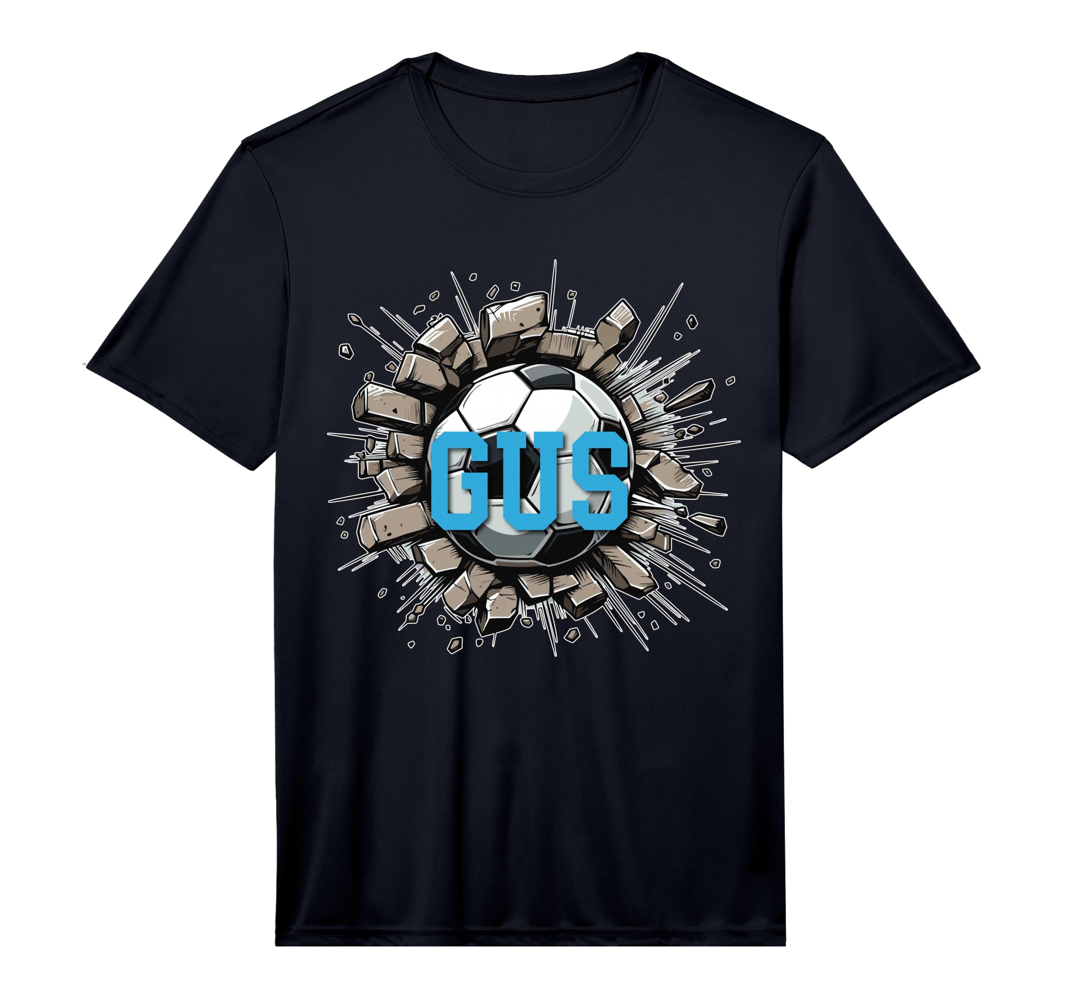 Gus Soccer Custom Name T-Shirt - Casual Everyday Wear for Adults - T-Shirt, Sweatshirt, Hoodie
