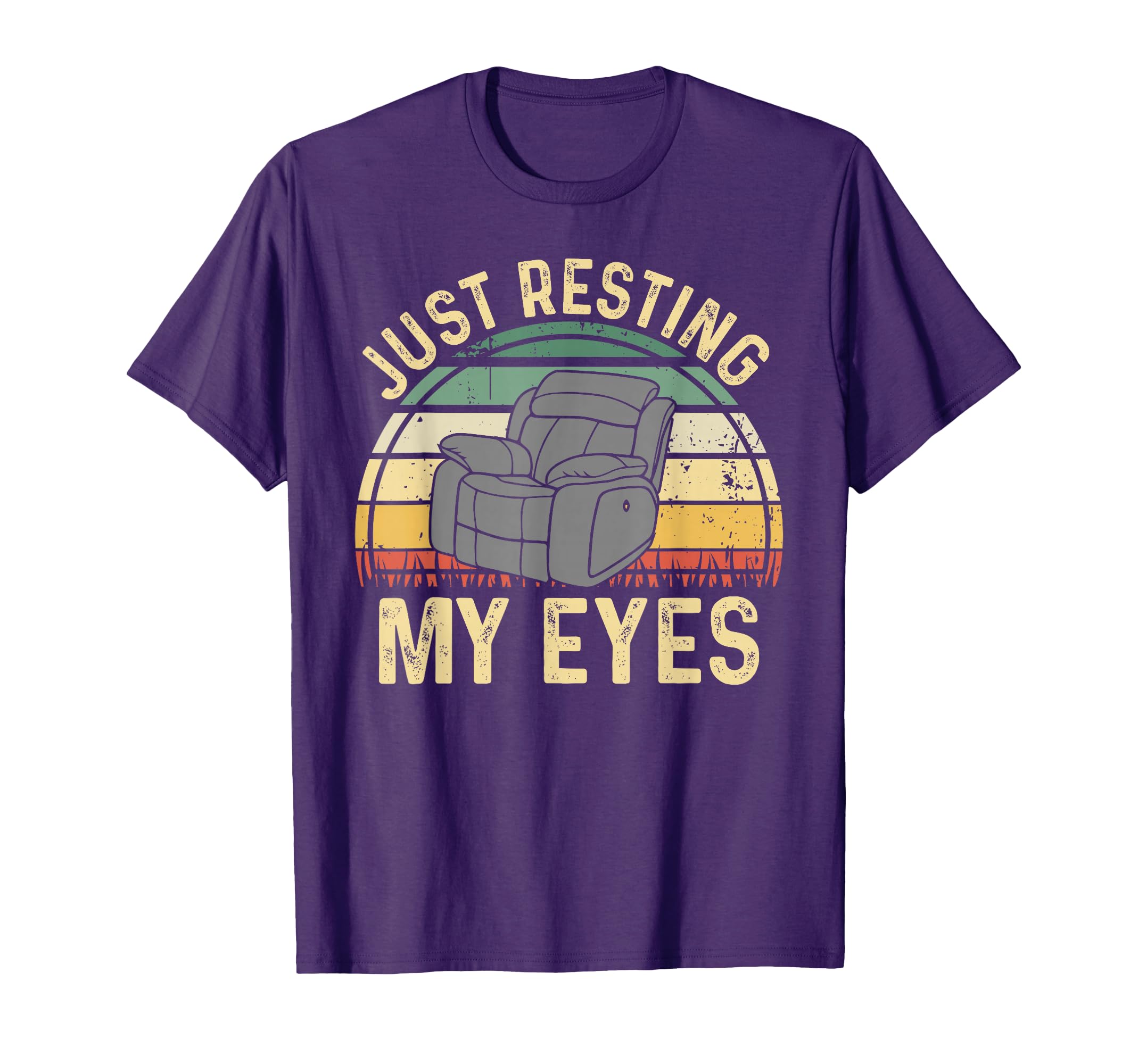 Just Resting My Eyes Funny Dad Fathers T-Shirt - Graphic Print Men Women - T-Shirt, Sweatshirt, Hoodie