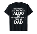 Aldo Gift Name Funny Fathers Day T-Shirt - Minimalist Print Unisex - T-Shirt, Sweatshirt, Hoodie