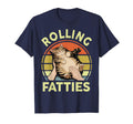Tabby Cat Rolling Fatties Fat Chonky T-Shirt - Trendy Graphic Men Women - T-Shirt, Sweatshirt, Hoodie