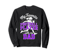 Favorite Football Player Calls Me Dad Sweatshirt - Minimalist Print Unisex - T-Shirt, Sweatshirt, Hoodie