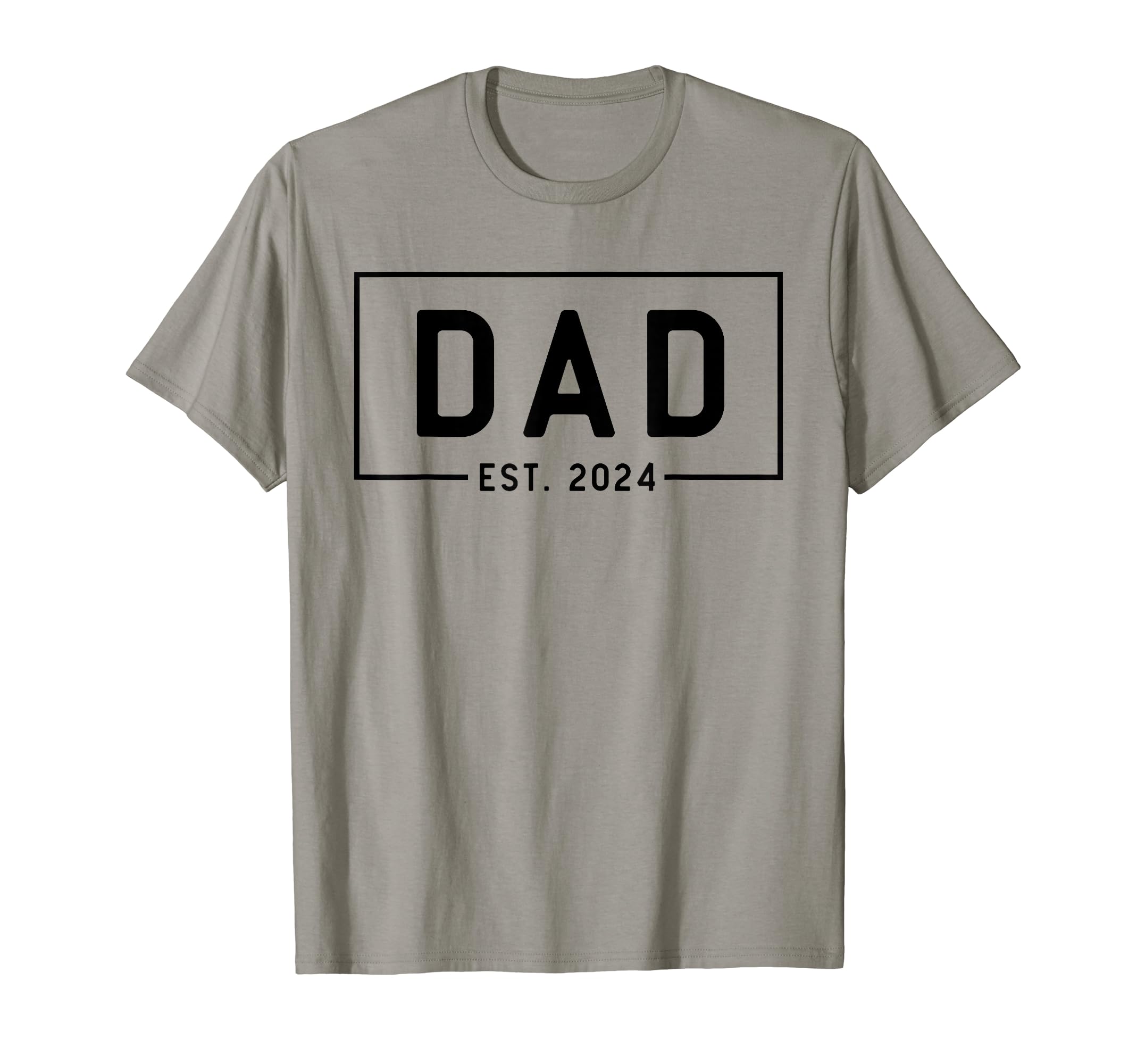 Dad Est 2024 First Fathers Day 2024 T-Shirt - Trendy Graphic for Adults - T-Shirt, Sweatshirt, Hoodie