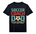 Mens Soccer Coach Dad Performance T-Shirt - Minimalist Print Men Women - T-Shirt, Sweatshirt, Hoodie