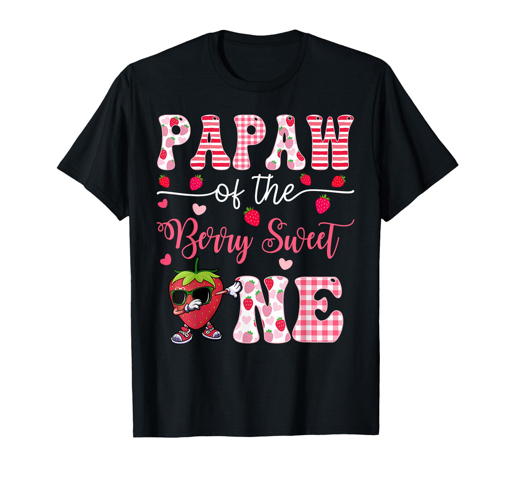 Papaw Berry Sweet One 1St Birthday T-Shirt - Graphic Print Men Women - T-Shirt, Sweatshirt, Hoodie