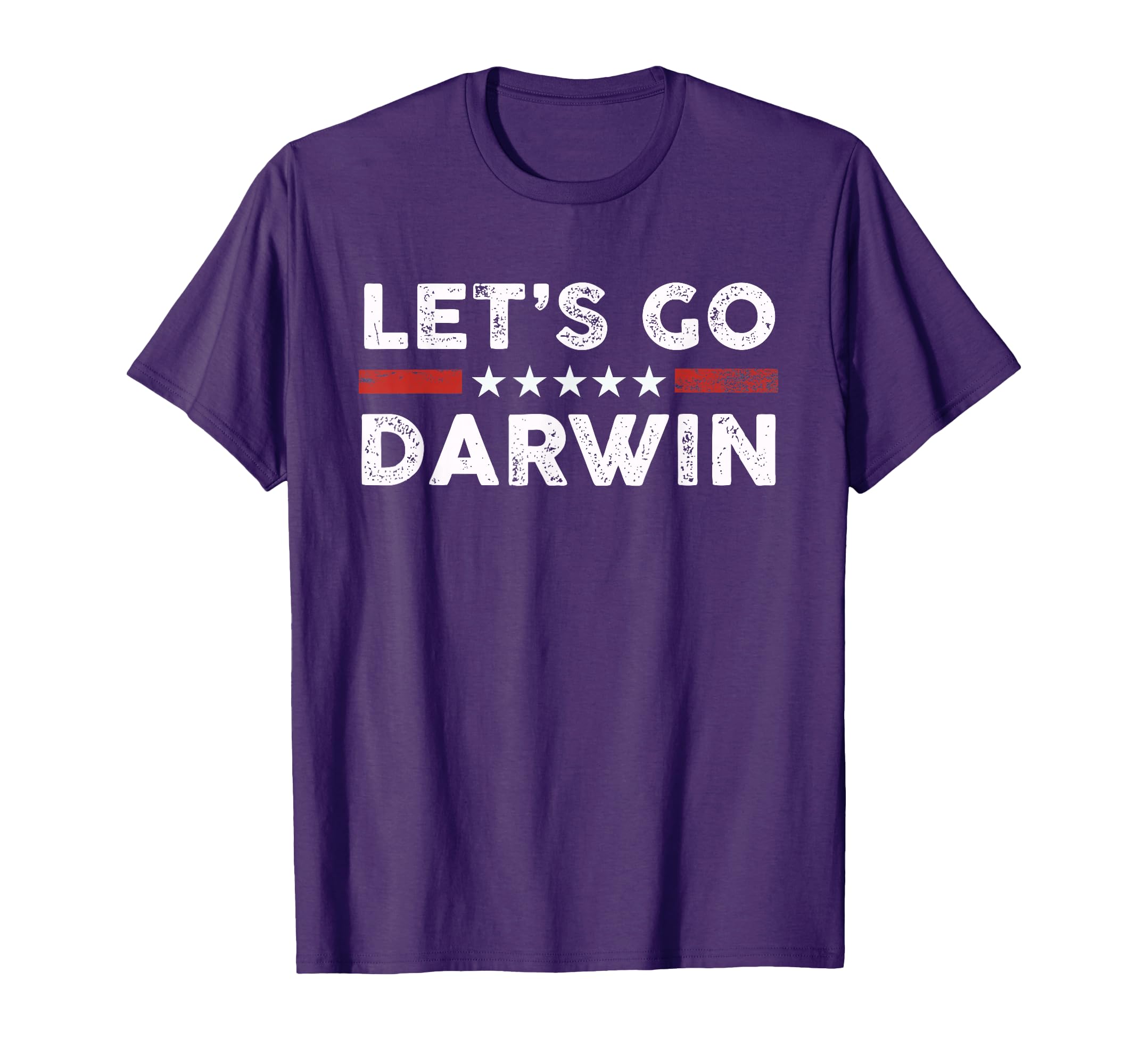Lets Go Darwin Us Flag T-Shirt - Casual Everyday Wear Men Women - T-Shirt, Sweatshirt, Hoodie