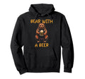 Bald Papa Beer Lover Paps Bear And Beer Hoodie - Trendy Graphic Unisex - T-Shirt, Sweatshirt, Hoodie