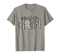 Soccer Mama Leopard Soccer Mom Game Day T-Shirt - Unique Graphic Unisex - T-Shirt, Sweatshirt, Hoodie