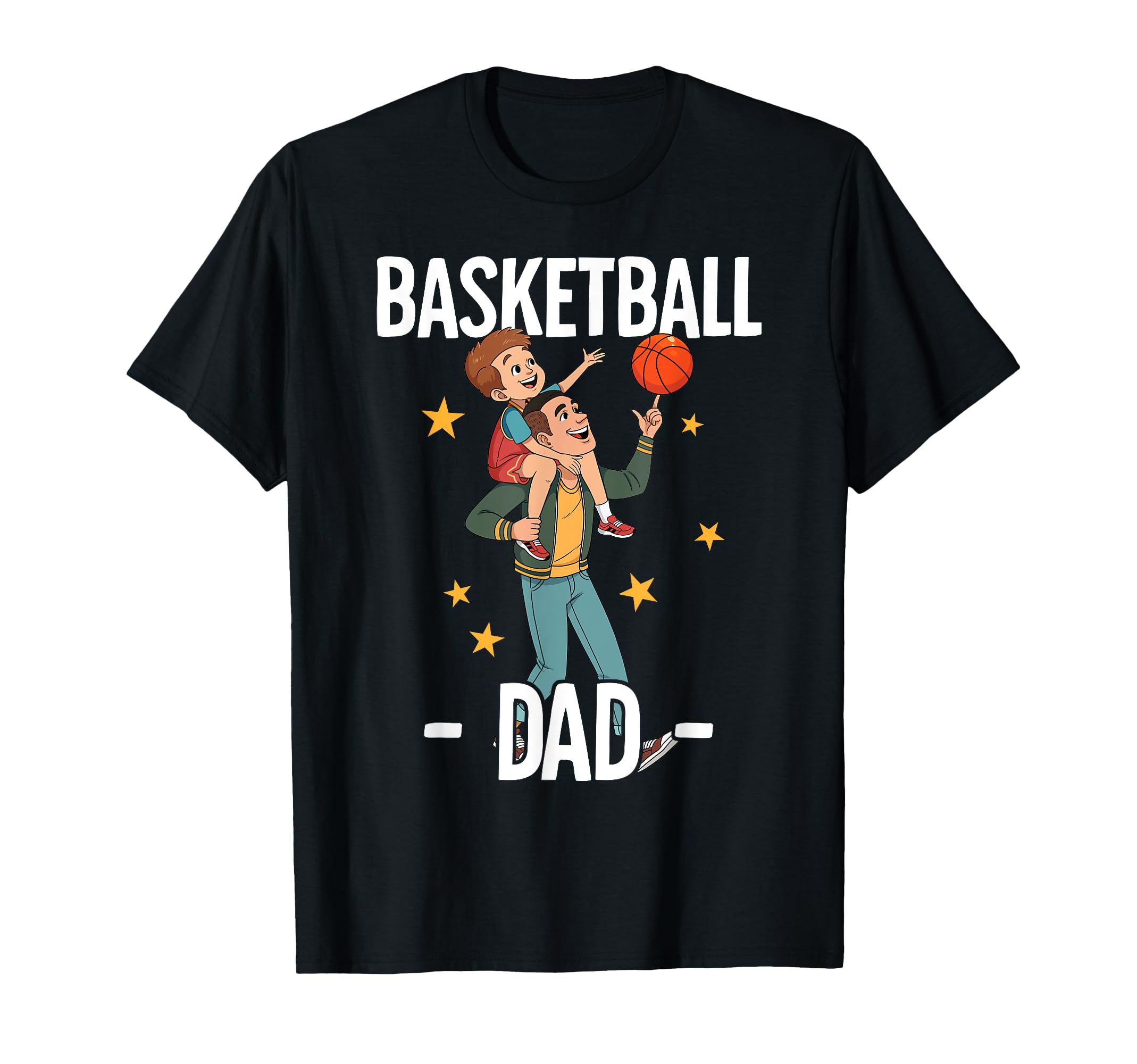 Basketball Dad T-Shirt - Novelty Apparel Unisex - T-Shirt, Sweatshirt, Hoodie