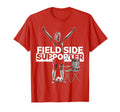 Field Side Supporter Soccer Mom T-Shirt - Minimalist Print Men Women - T-Shirt, Sweatshirt, Hoodie