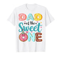 Dad Sweet One 1St Birthday Donut T-Shirt - Minimalist Print for Adults - T-Shirt, Sweatshirt, Hoodie