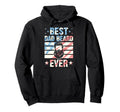 Best Dad Beard Ever 70S Bearded Dad Hoodie - Aesthetic Graphic Unisex - T-Shirt, Sweatshirt, Hoodie