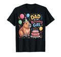 Capybara Birthday Dad Matching Family T-Shirt - Aesthetic Graphic Unisex - T-Shirt, Sweatshirt, Hoodie